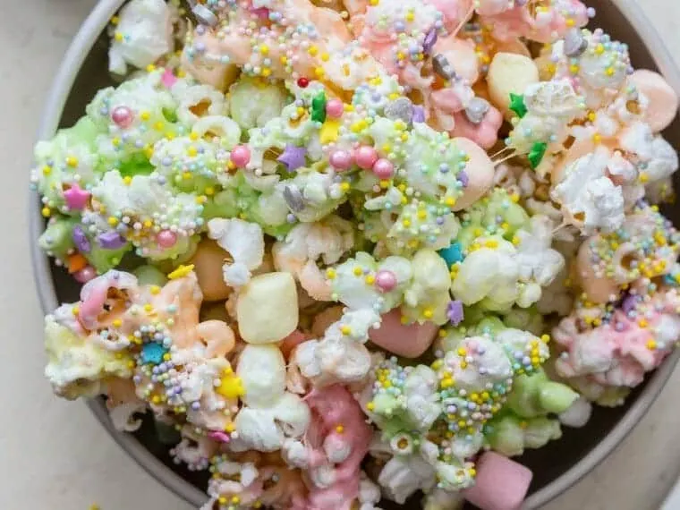 Marshmellow Unicorn Popcorn recipe