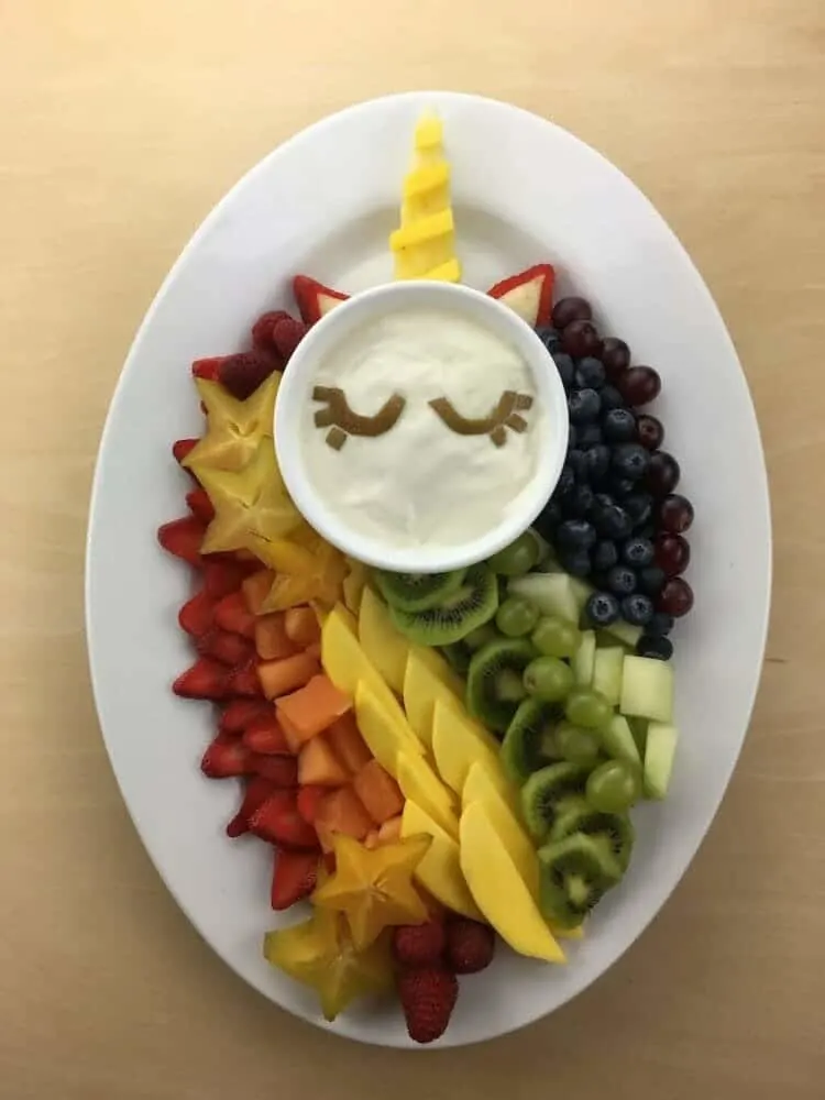 Unicorn Fruit Tray