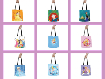 reusable character bags