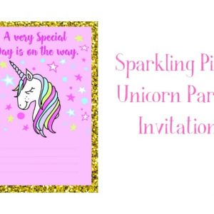 Unicorn Invitation