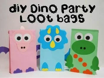 Dinosaur Party Bags