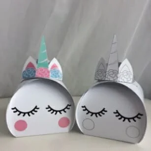 Unicorn Favor Box