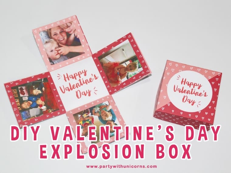 Valentine's Day Explosion Box, Projects