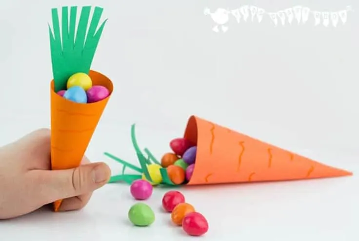 Carrot Easter Basket