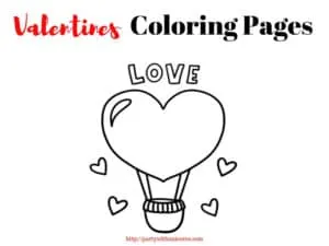 Valentines Coloring Pages