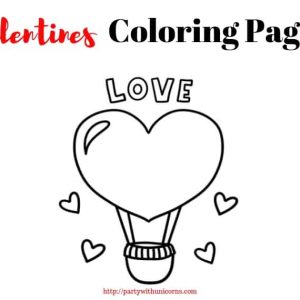 Valentines Coloring Pages