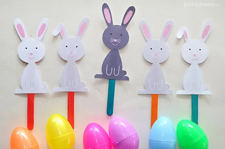 Easter Bunny Puppets
