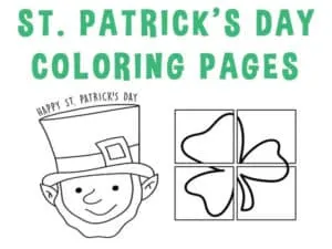 st patrick day coloring pages