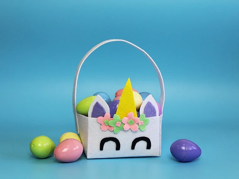 Unicorn Easter Basket Feature Image