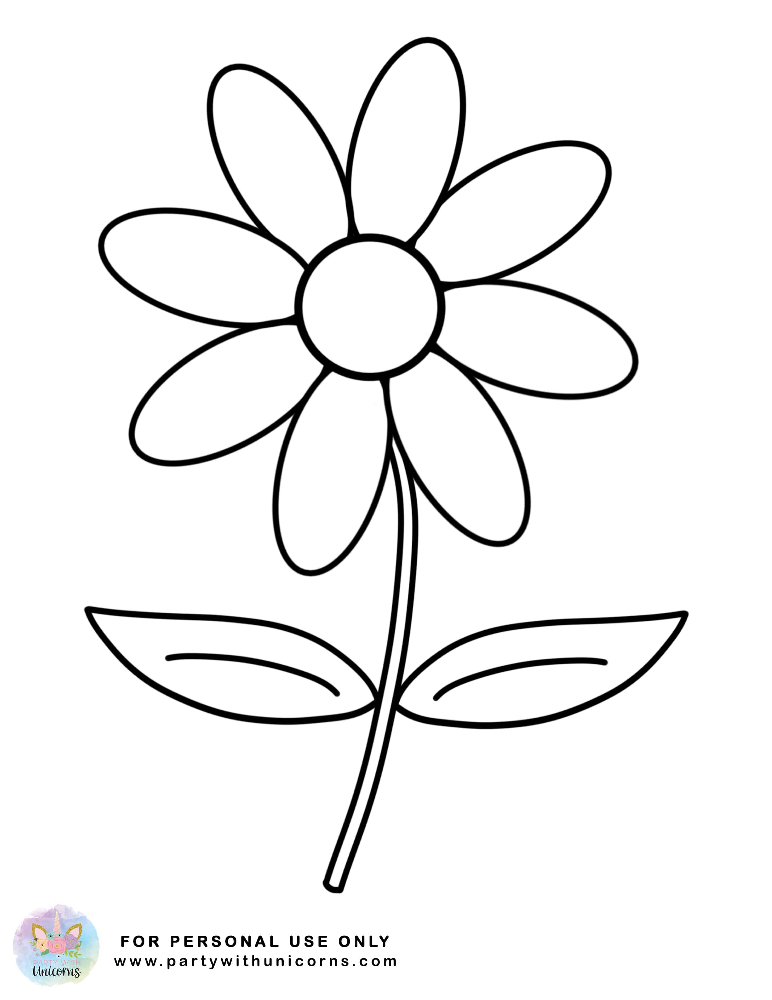 Spring Coloring pages Flower