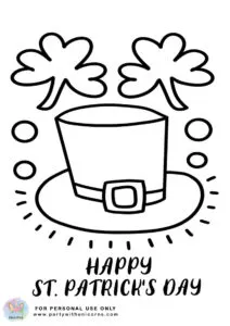 st patrick day coloring pages 4