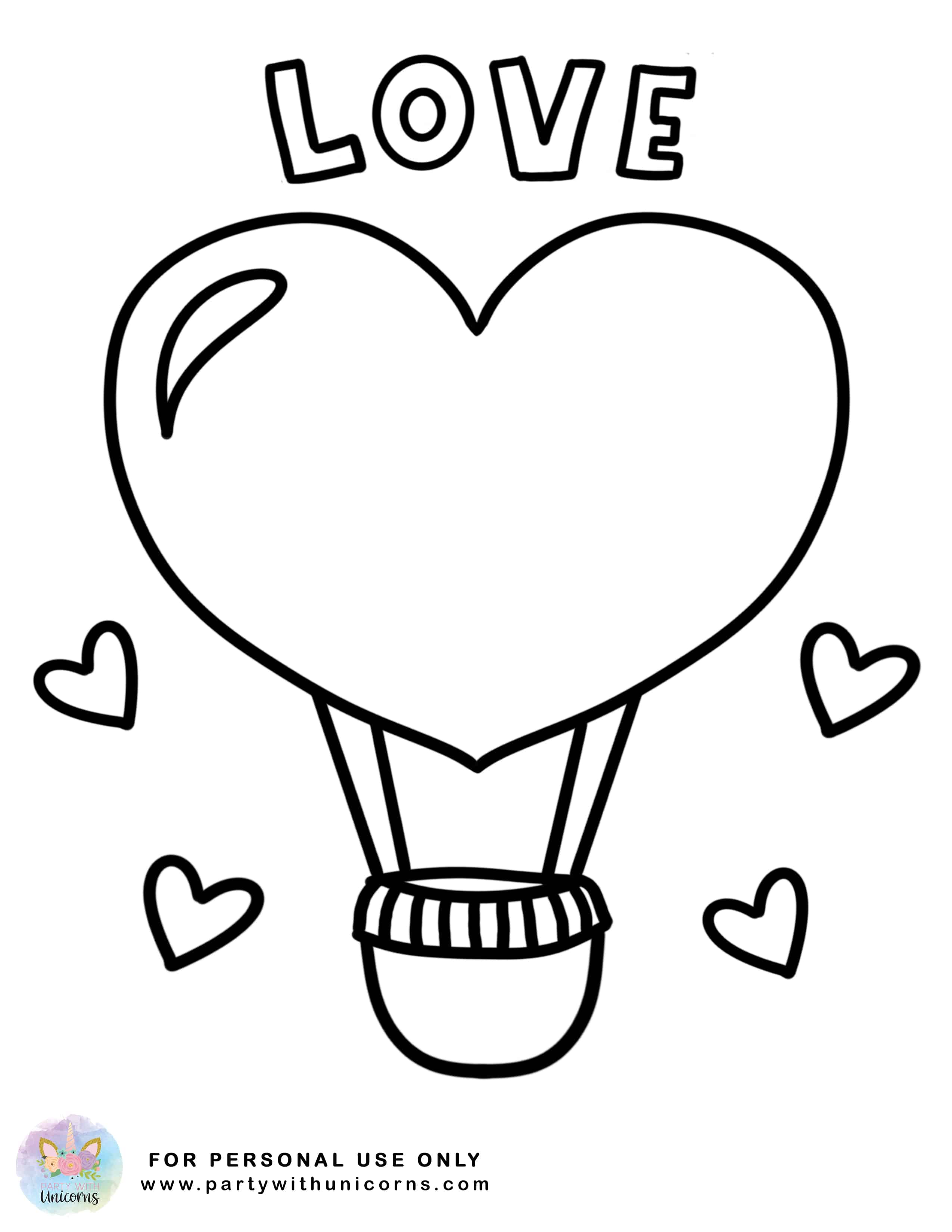 Valentines Coloring Pages - Free Coloring Pages for Kids