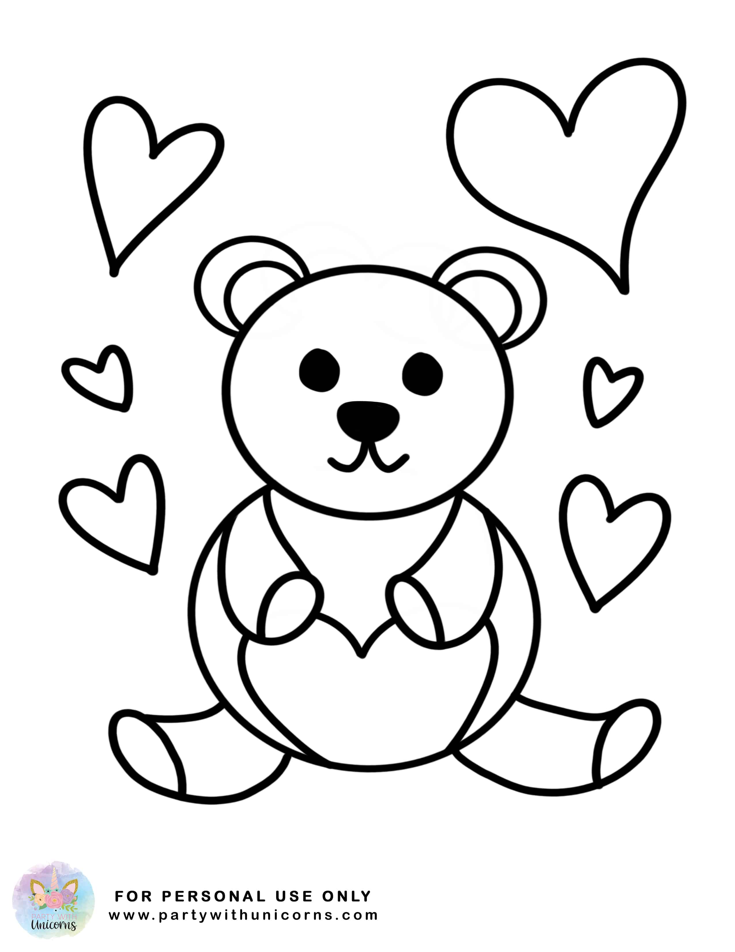 Valentines Coloring Pages   Free Coloring Pages for Kids