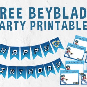 Beyblade Printables Featured Image
