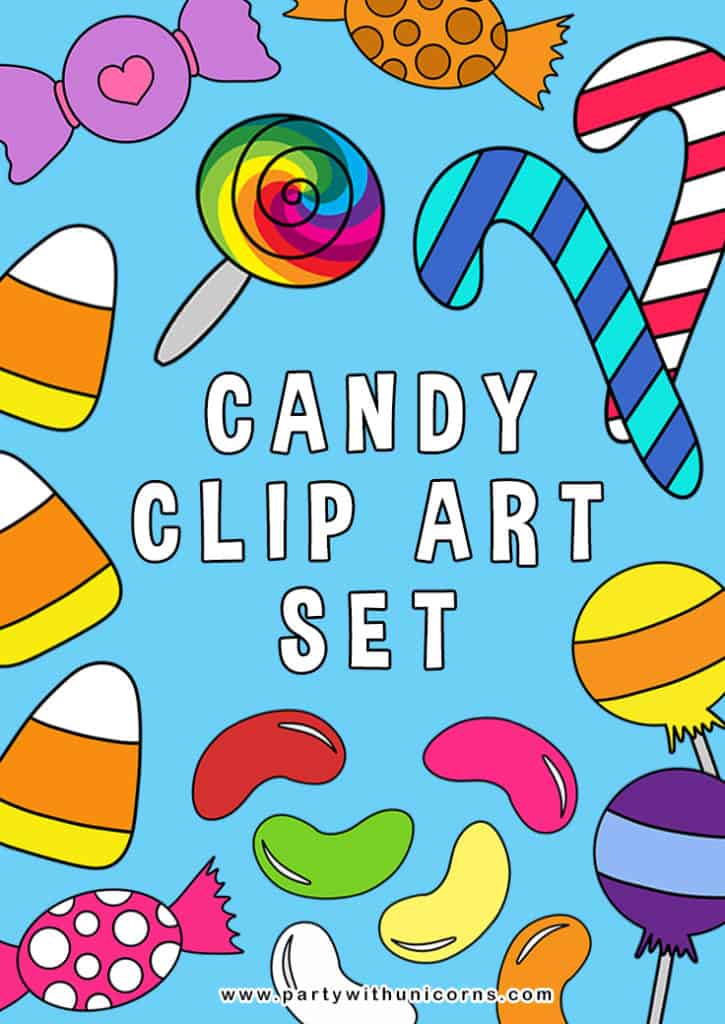 Candy Clip Art Pinterest Tile