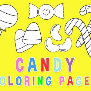 Candy Coloring Pages Featured Photo