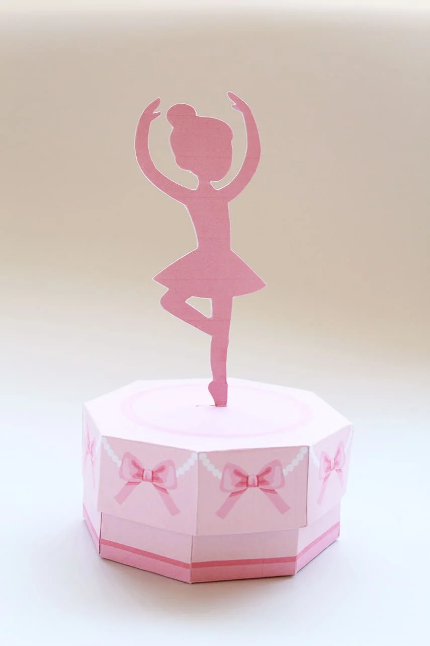 DIY Ballerina Music Treat Box Final Photo 1