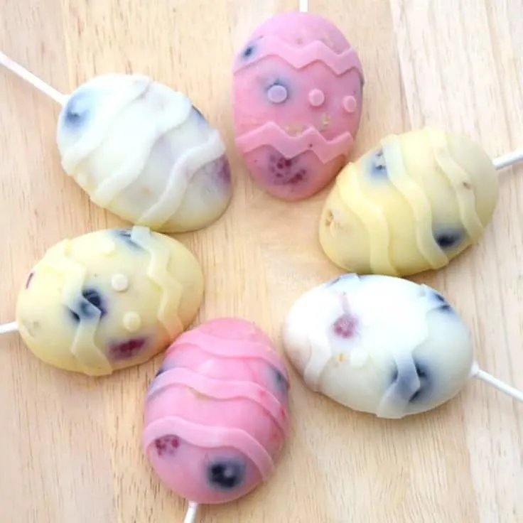 Easter Egg Popsicles