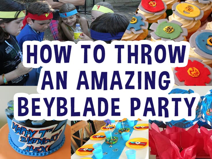 Beyblade Cake Topper Centerpiece Decoration Party Birthday Kids