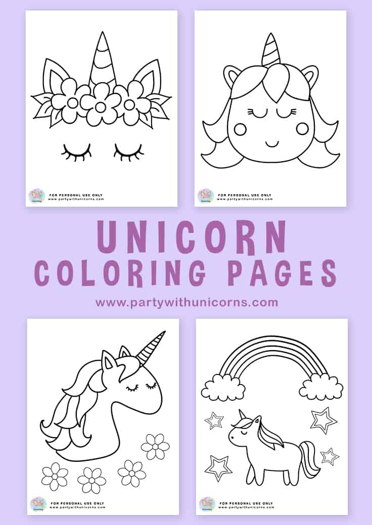 840 Top Free Download Unicorn Coloring Pages For Free