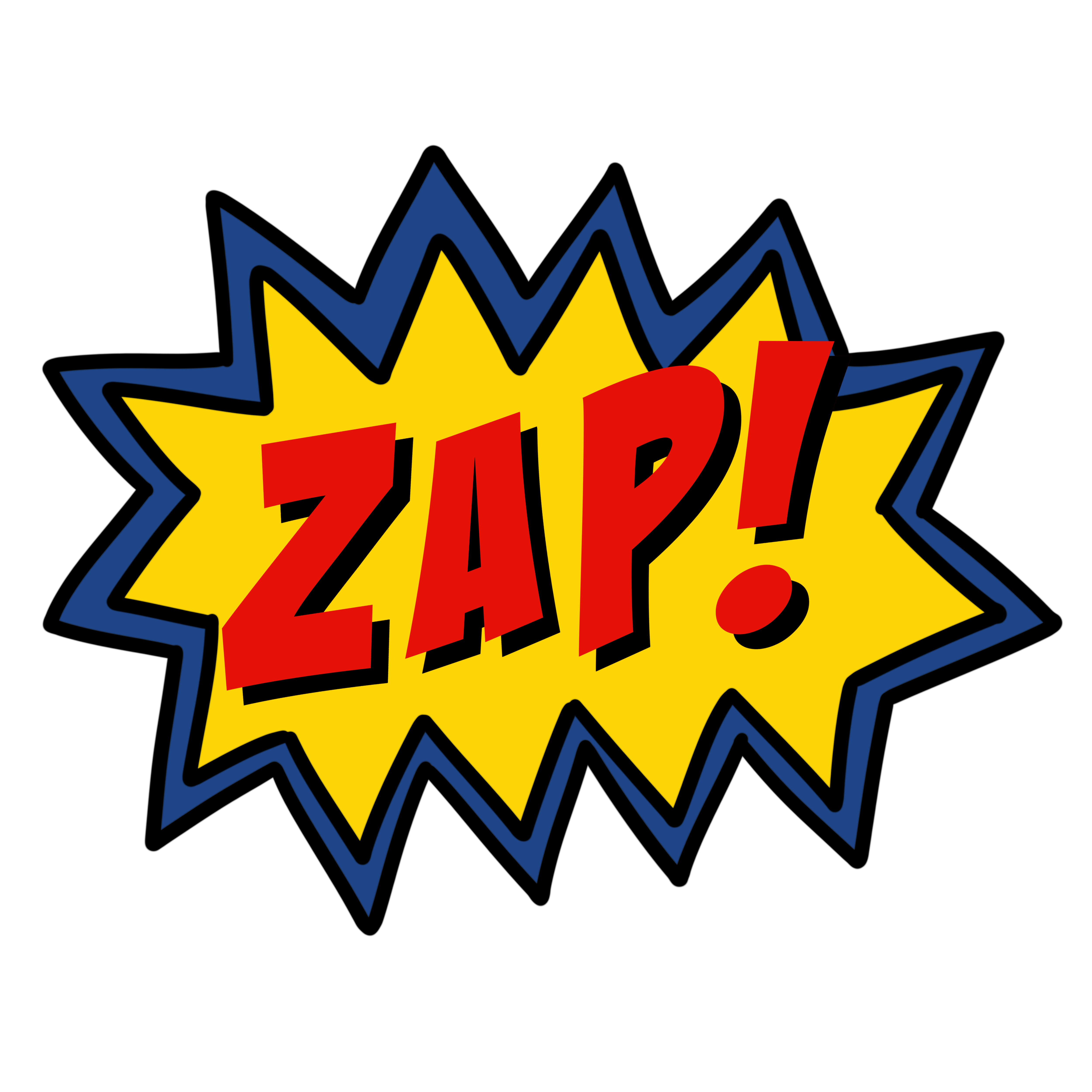 superhero action words png