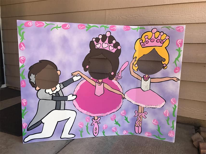 Ballerina Party Photobooth