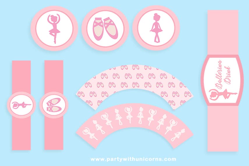 Ballerina Party Printables