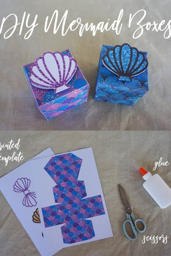 Mermaid Favor Boxes