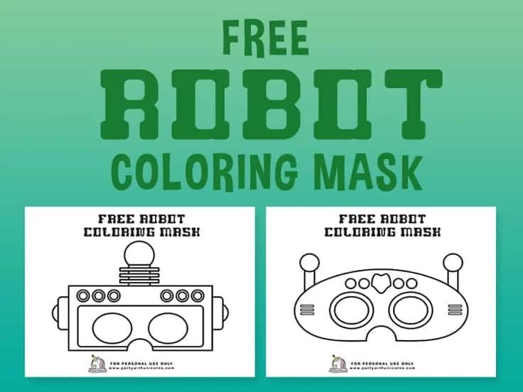 Robot Coloring Mask Featured Image