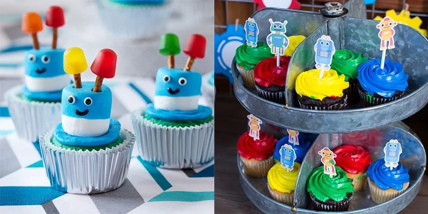 Robot Cupcakes