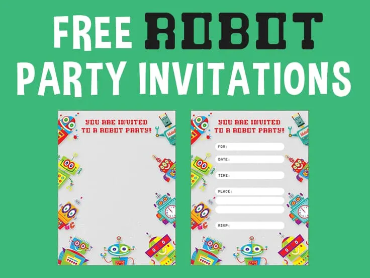 Robot Invitation Featured Image