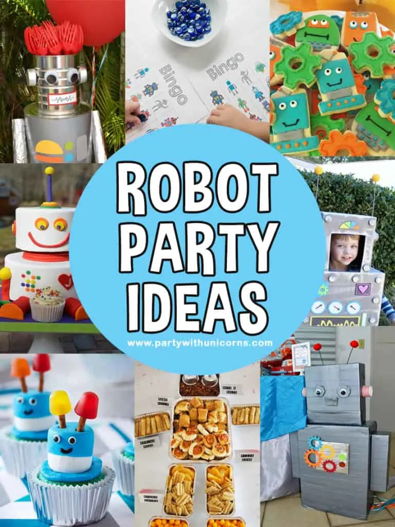 Robot Kids Cake