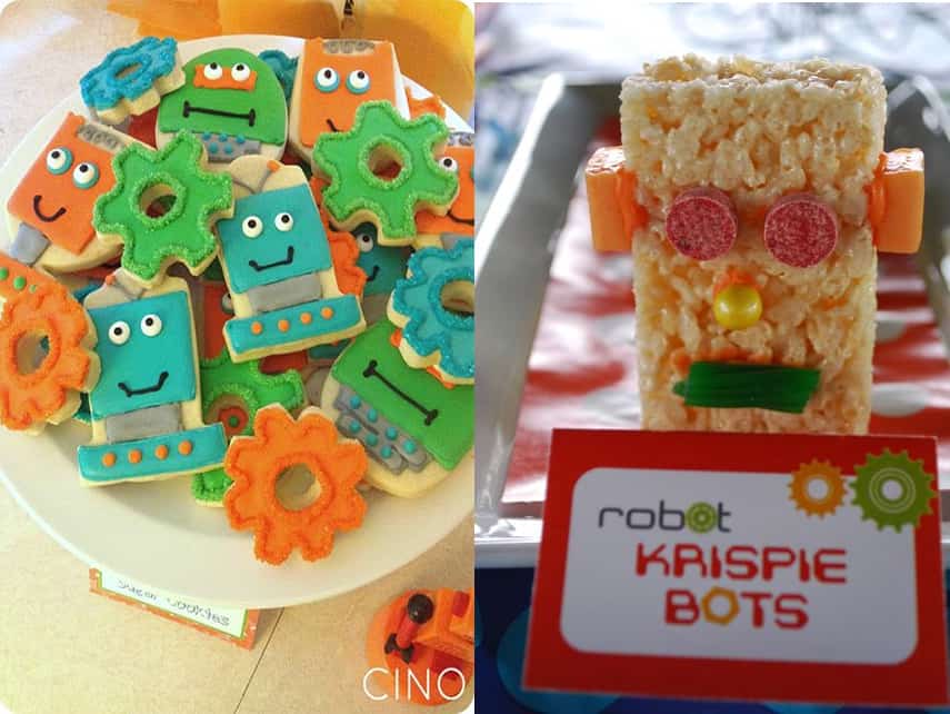 Robot Party Snacks