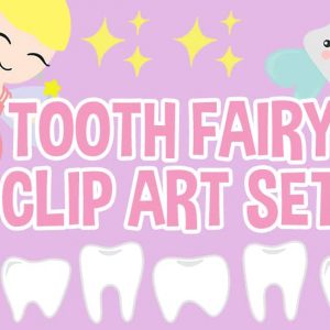 Tooth Fairy Clip Art Set Featured Image