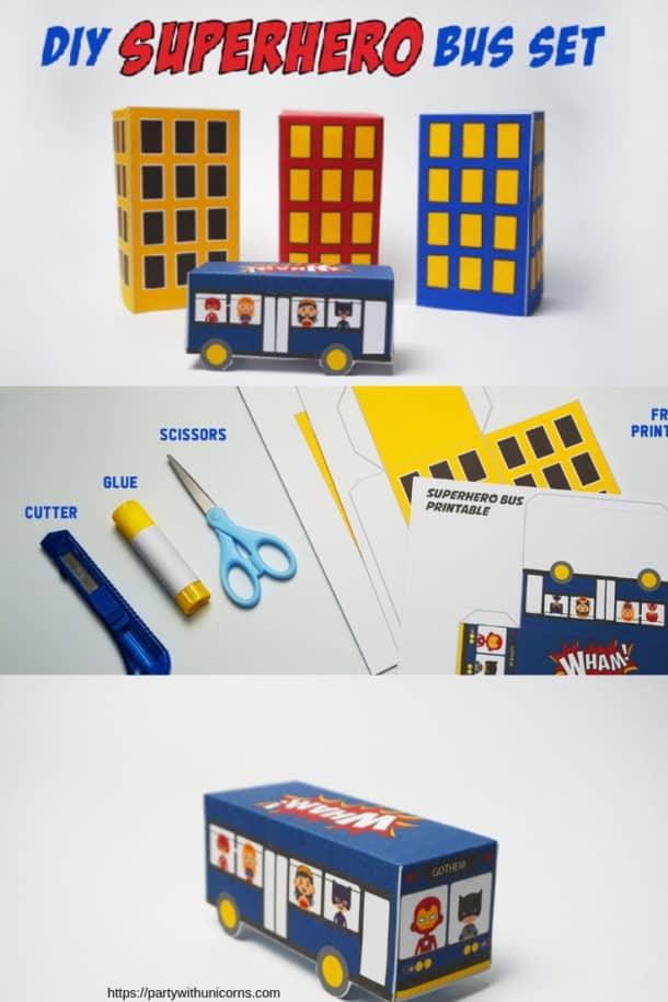 Free Printable Superhero Alphabet Letters - Party with Unicorns