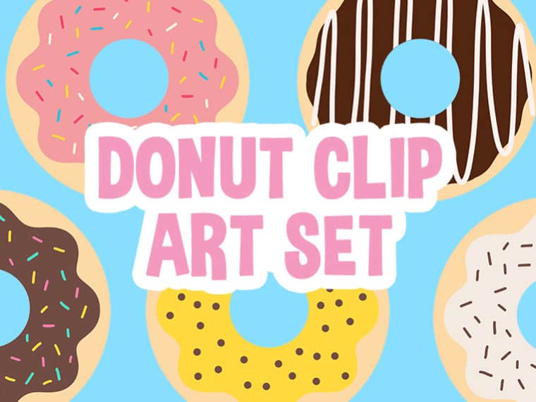 Donut Clip Art Featured Image