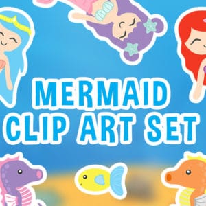 Mermaid Clip Art Featured Image