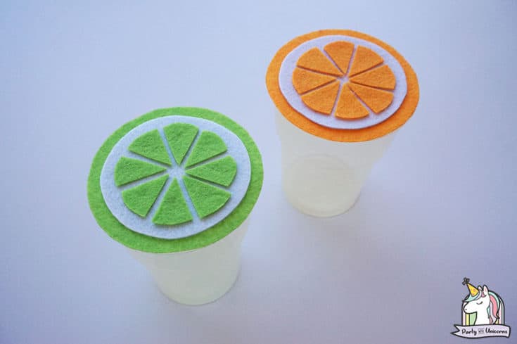DIY Summer Citrus Cup Cover