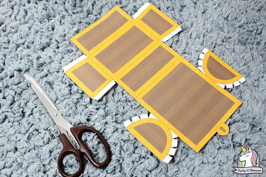 Free Printable Treasure Chest Box Template FREE PRINTABLE TEMPLATES