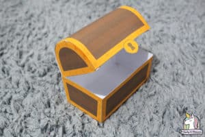 Pirate Treasure Chest Favor Box - Free Printable - Party with Unicorns
