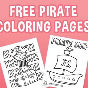 pirate Coloring pages