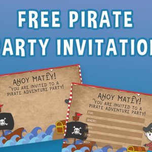 ree printable pirate party invitations