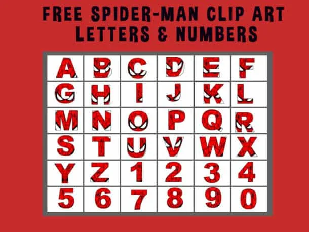 free printable superhero alphabet letters