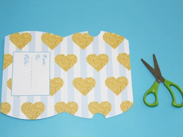 valentines day box Craft instructions