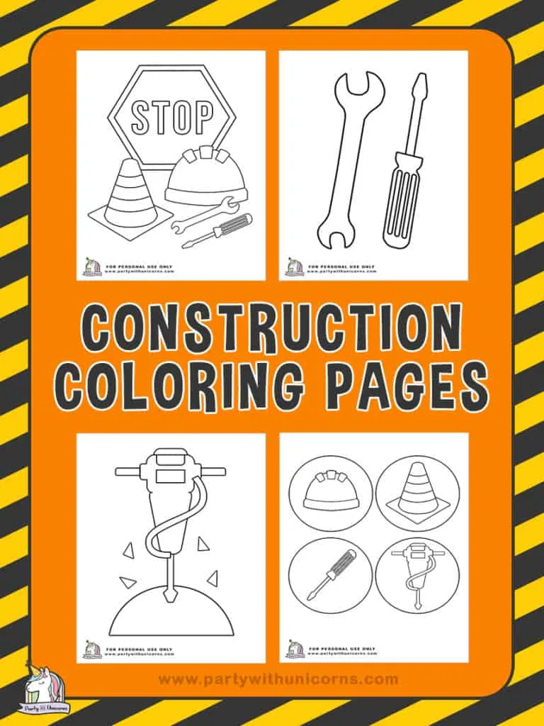 Construction Coloring Pages