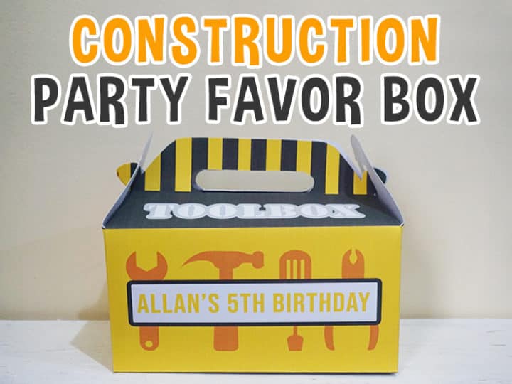 Free Construction Party Printables - Party with Unicorns