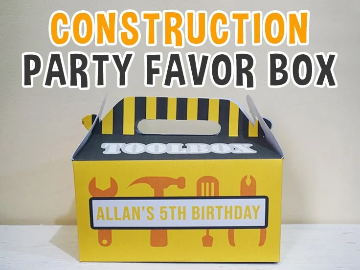 Download Free Construction Party Printables