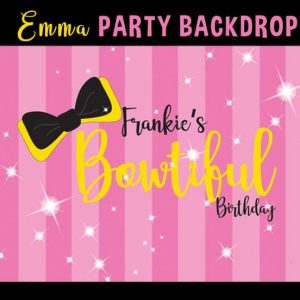 Emma Wiggle Birthday Backdrop