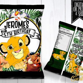 lion king party snacks