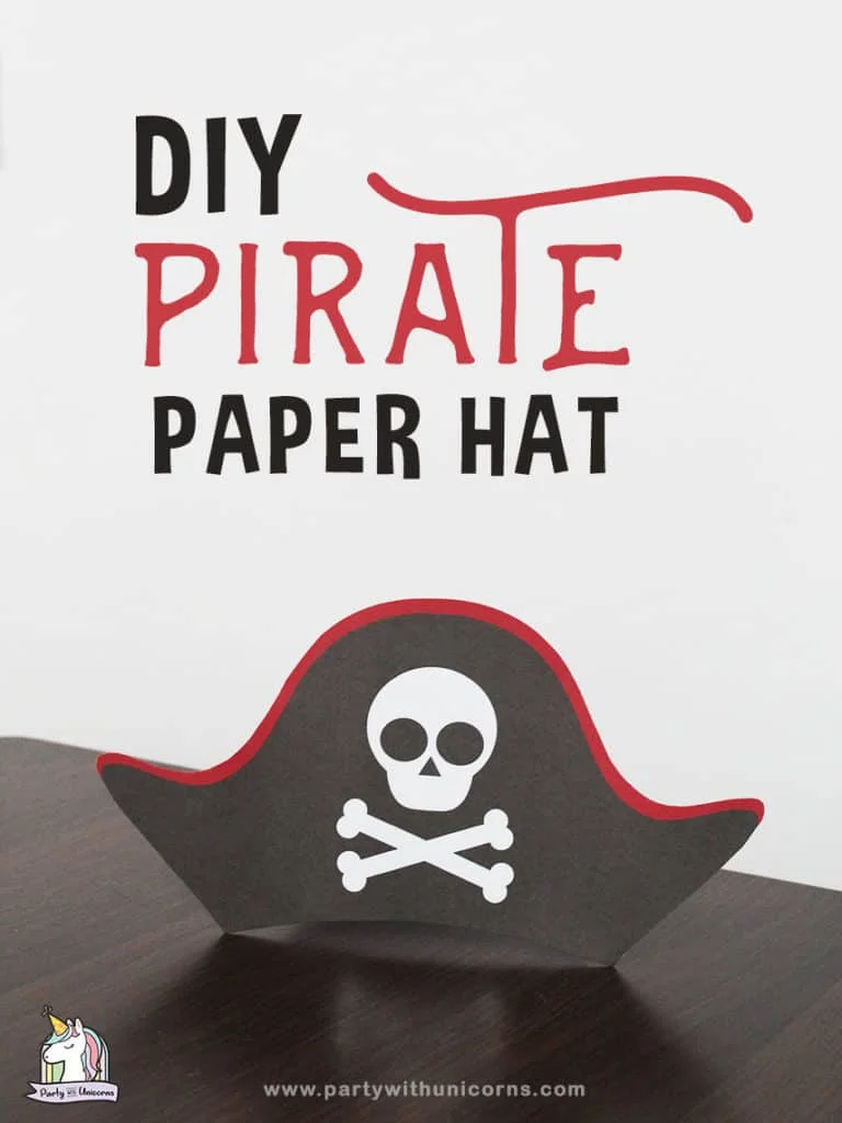 Printable Pirate Hat Craft for Kids